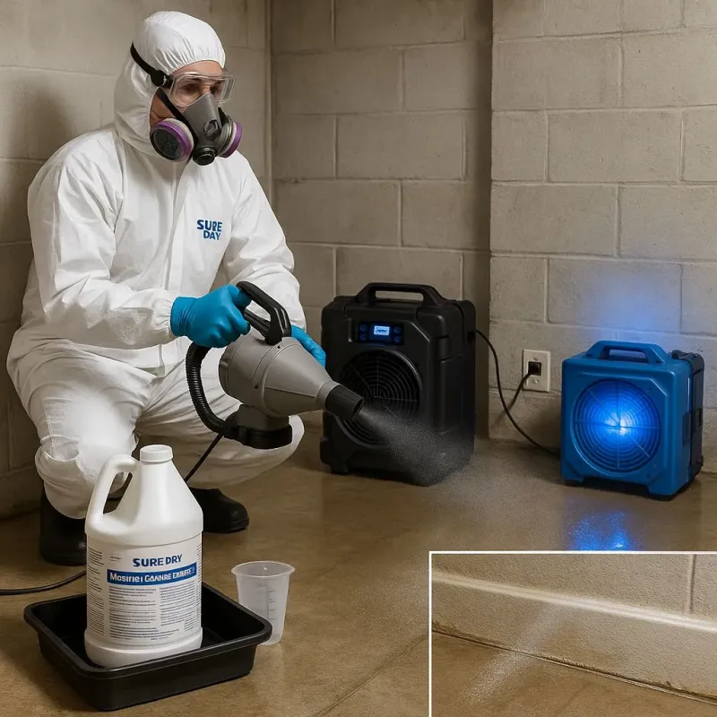 Sanitization and Odor Removal process in Minoa, NY